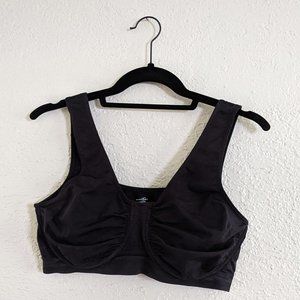 Rhonda Shear Ahh Divine Underwire Leisure Bra Black 1X